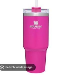 pink stanley water bottle